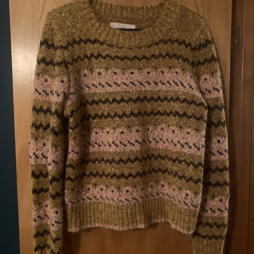 Loft Cropped Sweater